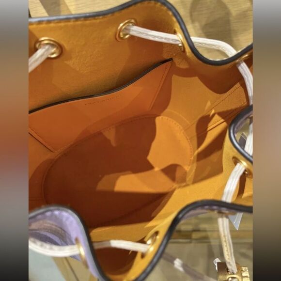 Tory Burch T Monogram Color - Block Bucket Bag, Thistle Mix, Style 88157, $498 - Picture 17 of 17